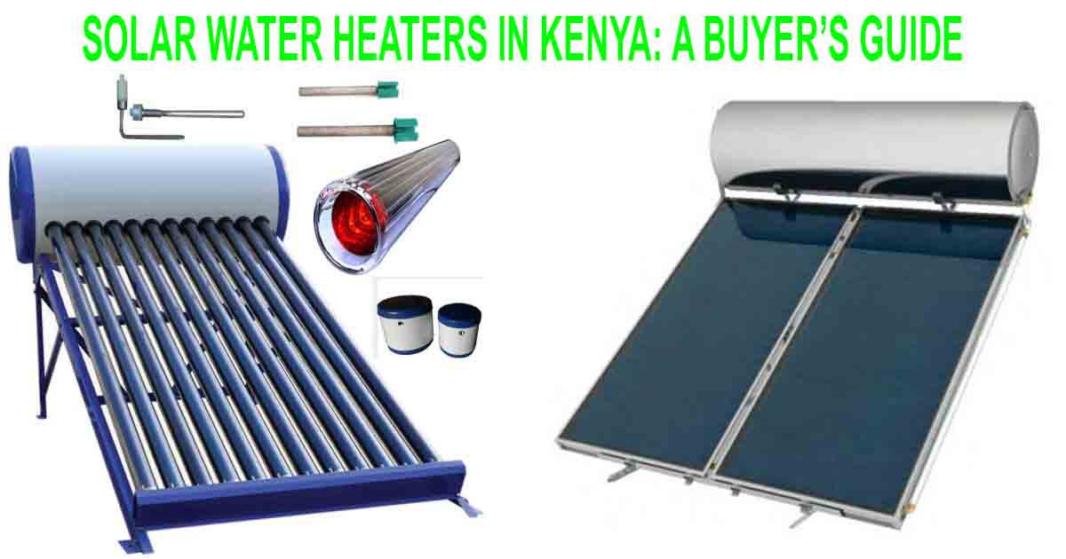 Guide to Buying A Solar Water Heater Bidhaa Bora