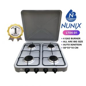Nunix LT04 01 4 Burner gas cooker review